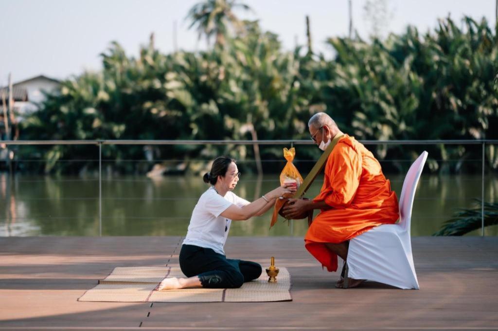 Riverton Hotel Samut Songkhram Exteriér fotografie